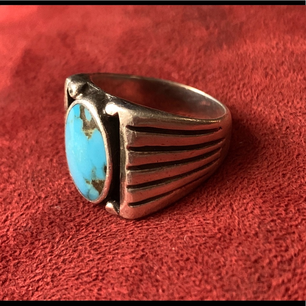 Sterling Silver & Turquoise Ring